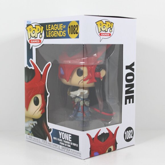 Funko Pop League of Legends Yone Jhin Akali 1080 1081 1082 Set - Picture 3 of 8